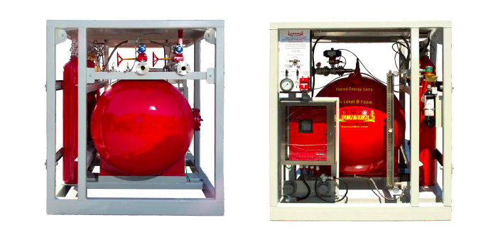 Completed Photos of Helideck and Heliport CAFS Fire Fighting System